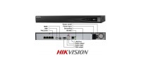 Enregistreur Hikvision NVR, 8CH, HDD 2TB inclus, PoE intégrés, Garantie 3ans